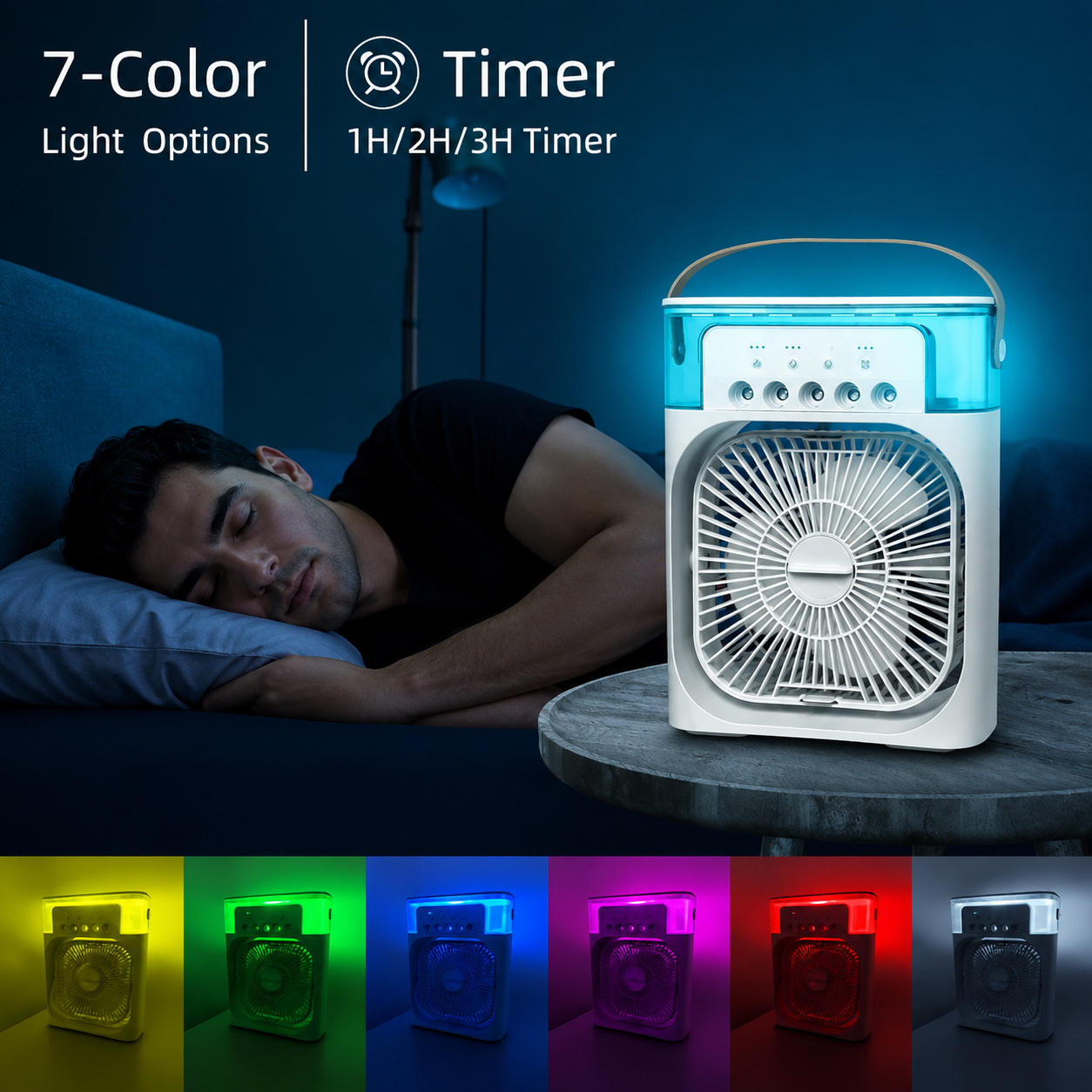 Portable Mini Air Cooler Fan